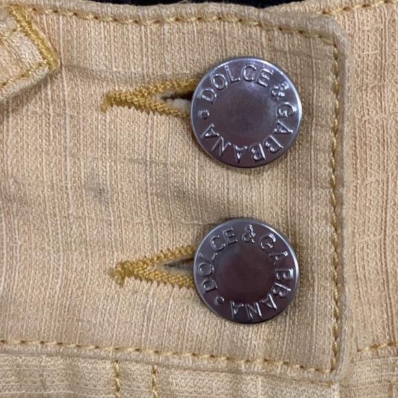 DOLCE & GABANA Linen Slacks size 42 (M/6) - Picture 10 of 13